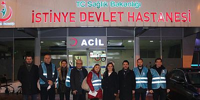 DEVA Partisi'nden hastanelere moral ziyareti