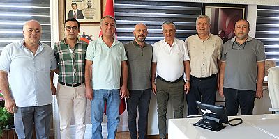 DİSK Şube Başkanı Küçük’ten Başkan Topaloğlu’na ziyaret