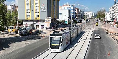 Doğu Garajı-Meydan arasındaki tramvay seferleri yeniden başladı