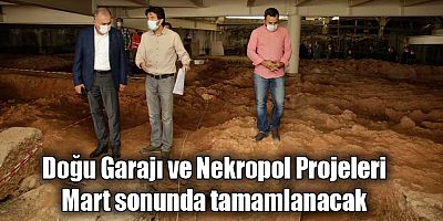 Doğu Garajı ve Nekropol Projeleri Mart sonunda tamamlanacak