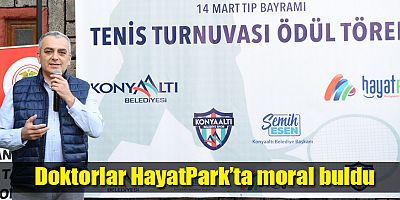 Doktorlar HayatPark’ta moral buldu
