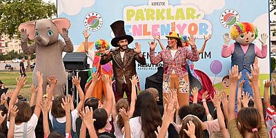 Dokuma’da çocuklar eğlendi