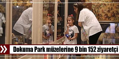 Dokuma Park müzelerine 9 bin 152 ziyaretçi