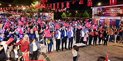 Dokuma Park’ta Cumhuriyet Coşkusu