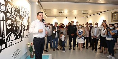 Dokumapark’ta “Dededen Toruna” resim sergisi açıldı