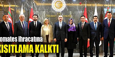 Domates ihracatına kısıtlama kalktı