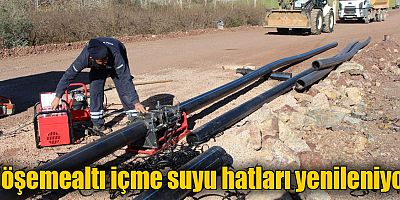 Döşemealtı içme suyu hatları yenileniyor
