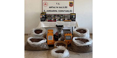 Döşemealtı İlçesinde Kaçak Tütün Operasyonu