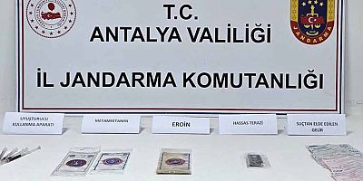Döşemealtı İlçesinde Uyuşturucu Operasyonu
