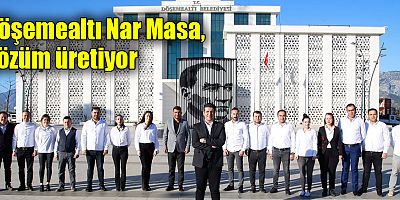 Döşemealtı Nar Masa, çözüm üretiyor