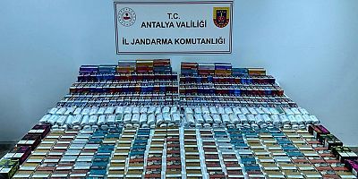 Döşemealtı'nda kaçak sigara operasyonu