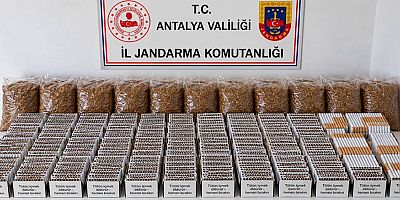  Döşemealtı ve Alanya İlçelerinde Kaçak Tütün ve Tütün Mamullerine Yönelik Operasyon