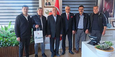 DP Kumluca İlçe Başkanı’ndan Başkan Topaloğlu’na ziyaret 
