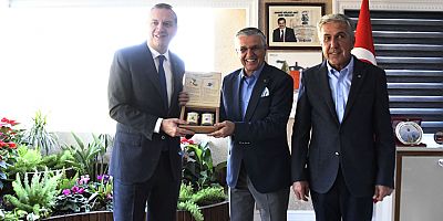 DTO heyeti Kemer Belediyesi’nde