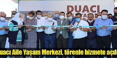 Duacı Aile Yaşam Merkezi, törenle hizmete açıldı
