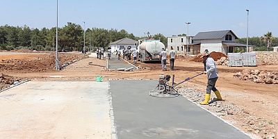 Duacı Gençlik Parkı’nda hummalı çalışma
