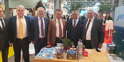 Duayen turizmci Hüseyin Baraner Kemer standında