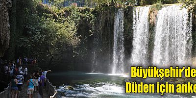 Düden Şelalesi halkın katılımıyla güzelleşecek  