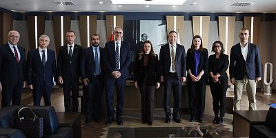 Dünya bankası heyetinden Başkan Vekili Büşra Özdemir’i ziyaret 