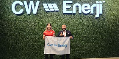 Dünya Şampiyonu Milli Güreşçi Yasemin Adar Yiğit CW Enerji’yi ziyaret etti