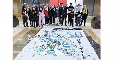 Dünya Su Günü’nde öğrencilere suyun önemi anlatıldı