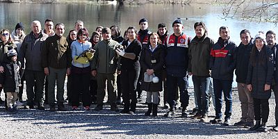 Dünya Sulak Alan gününde iki Şahin Doğaya bırakıldı