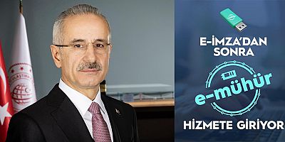 E-imza'dan sonra E-mühür geliyor