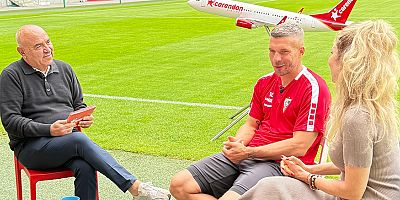 Efsane futbolcu Lukas Podolski, Corendon Sport Talks'a konuk oldu
