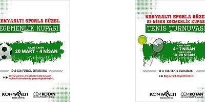 Egemenlik Kupası heyecanı Konyaaltı'nda yaşanacak