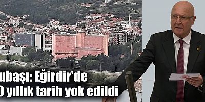 Eğirdirliler, turizme destek verecek tesis istiyor