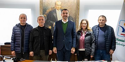 Eğitim-Sen Manavgat Temsilciliği, Başkan Vekili Çiçek'i ziyaret etti