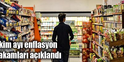 Ekim ayı enflasyon rakamları açıklandı
