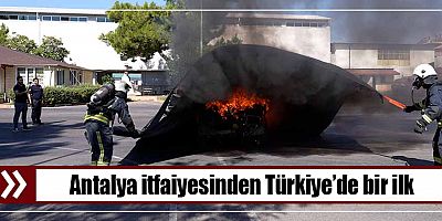 Elektrikli araç yangınlarına hızlı müdahale 