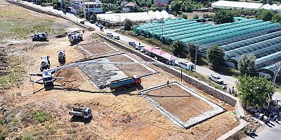 Elikesik'te çok amaçlı yaşam alanının temeli atıldı