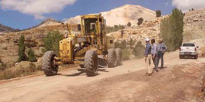 Elmalı Macun Yayla Yolu Yenileniyor