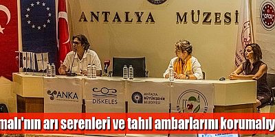 Elmalı'nın arı serenleri ve tahıl ambarlarını korumalıyız!