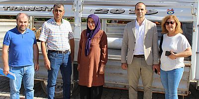 Elmalılı çiftçilere sera naylonu desteği