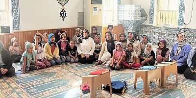 Emine Yıldırım'dan cami ve Kur'an kurslarına ziyaret
