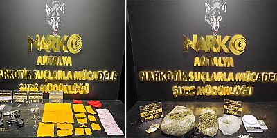 Emniyetin narkotik suçlarla mücadelesi devam ediyor