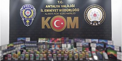 Emniyetten kaçakçılık faaliyetlerine yönelik operasyon