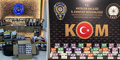 Emniyetten kaçakçılık operasyonu