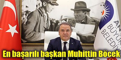 En başarılı başkan Muhittin Böcek