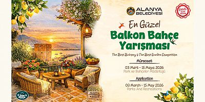 En güzel balkon ve bahçe yarışması başvuruları başladı