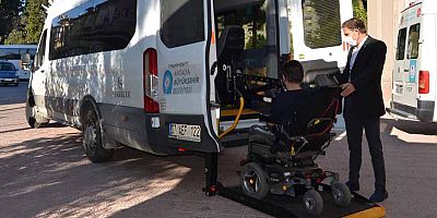Engelli hizmet aracıyla ulaşım artık daha kolay