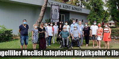 Engelliler Meclisi taleplerini Büyükşehir’e iletti