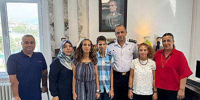 Engelsiz Park ve Yaşam Merkezi'nden jandarmaya ziyaret
