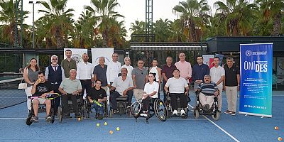 Engelsizce Adımlar: Tenis ile yeni başlangıçlar projesi tanıtıldı
