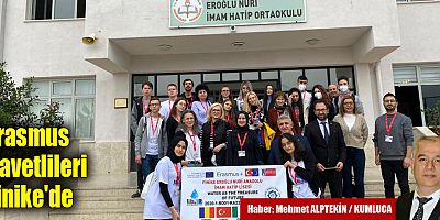 Erasmus Davetlileri Finike'de