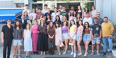 Erasmus öğrencileri Kemer Belediyesi’nde