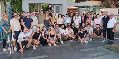 Erasmus öğrencilerinden Kemer Belediyesi Kültür Evi’ne ziyaret 